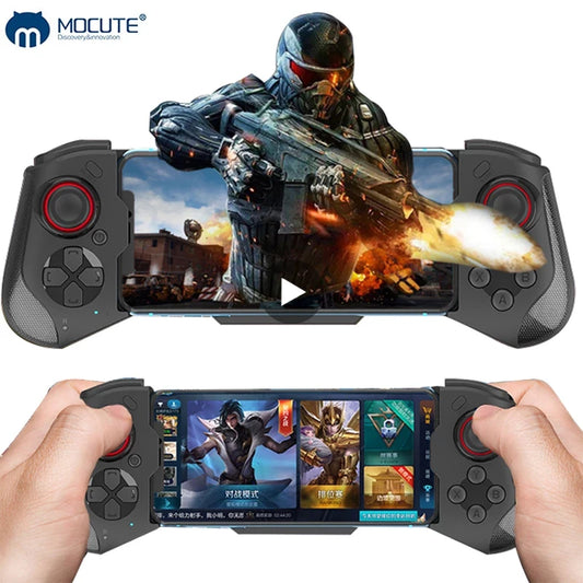 Cell Phone Gamepad Joystick For iPhone Android Control Bluetooth Controller Trigger Pubg Mobile Game Pad Gaming Cellphone Mando